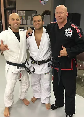 GT BJJ black belts together after training